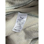 TNA Cozy AF Fleece Zip Up Hoodie Sweatshirt Beige Casual Comfort Size 2 Tan Photo 9