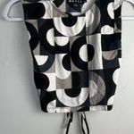 Motel Rocks Banu Vest Crop Top in Retro Optic White Size XL Photo 3