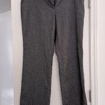 Rafaella  Petite Charcoal Gray Tweed Pattern dress pants Size 10 Photo 0
