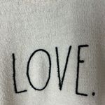 Rae Dunn  | “LOVE” Graphic Crew Neck Long Sleeve Sweater Photo 3