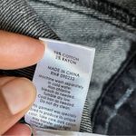 PacSun  | Black Pinstriped Cropped Denim Jean Jacket Sz XS/S Photo 6