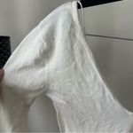 Meshki  White Long Sleeve Coverup Dress Photo 3