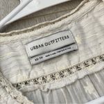 Urban Outfitters  Top lace embroidered womens Cream (xsmall) boho peasant prairie Photo 1