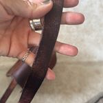 None Vintage Brown structured Leather Bag crossbody or shoulder Photo 7