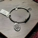 ALEX AND ANI  Daughter II Bracelet Because I Love You Silver Tone Adjustable NWT Photo 0