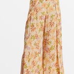 Billabong Tropical Floral long flowy pants size medium. NWT! Photo 0