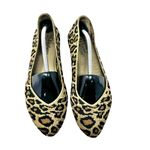 Skechers Cleo Claw Some Leopard Knit Ballet Flats Brown Tan Black Size 9.5 Photo 2