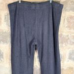 Barefoot Dreams CozyChic Lite Lounge Pants Black 3X Wide Leg Drawstring Pockets Photo 7