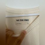 We The Free Free People  All In Cuff knit long sleeve Top size L Photo 3