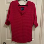 American Eagle  pink short sleeve sweater size XL Photo 0