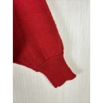 Vtg Regency Collection For Joyce Womens Sweater Sz M Red Black Abstract Sequin Size M Photo 9