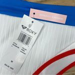 Roxy NWT  Hello July High Leg Midwaist Bikini Bottoms Moderate Coverage Size M Photo 3