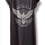 Free Bird Graphic Women’s Sz Med Midi T Photo 0