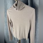 Aritzia  Babaton Traverse Turtleneck Ribbed Sweater Cream Size Small Photo 4