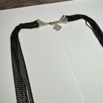 Kendra Scott  Glam Rocks Black Gold Tone Reese Multi Chain Necklace 32 Inch Photo 3