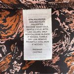 Halogen  Abstract Print V-Neck Pink Black Blouse XXL Photo 9