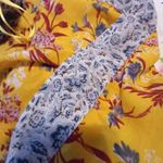 Japna Japan M Boho Floral Kimono Open Front Duster Photo 1