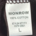Monrow Boxy‎ Crop Black T Photo 3