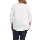 Karen Kane  Amber Waves Feather Print Tee Photo 1