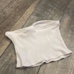 Urban Outfitters  White Ribbed Tube Top Photo 3