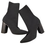 Sol Sana Dannii bootie, Black sock boots block heel, EU size 40,US size 9-9.5 Photo 0