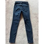 Old Navy Set Of 2 Rockstar Super Skinny Dark Wash Denim Jeans Pockets Size 0 P Photo 4