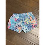 Lilly Pulitzer Women's Ocean Trail Shorts PEONY FOR YOUR THOUGHTS Size XXS Photo 2