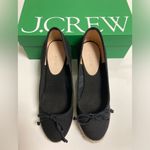 J.Crew Seville Made-in-Spain Espadrille Wedges - Black (NEW) Photo 3