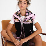 For Love & Lemons  X Victoria’s Secret Floral Fleece Vest Size XS Photo 0