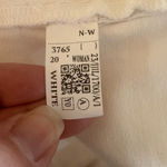 J. Jill White High Rise Straight Leg Crop Jeans Size 20R Photo 7