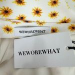 We Wore What  Satin Mini Slip Skirt Ditsy Floral Daisies Revolve Cottagecore M NWT Photo 9