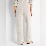 Nic+Zoe  Cream Subtle Swirl Knit Lenox Wide Leg Pants Size Small‎ Photo 2