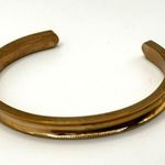 Live what you love gold tone inspirational cuff bracelet Photo 1