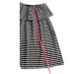 ZARA Strapless Black and White Stripe Mini Dress Size S Blogger Favorite Photo 8