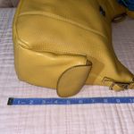 Dooney & Bourke Vintage Mustard Leather Hobo Bag Photo 10