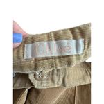 Chloé CHLOE Corduroy Khaki Tan Front Seam Wide Leg Size 6 Approx‎ Flare Pocket #L2-20 Photo 1