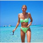 ✨Triang Green Luna Plaid Bikini Sz Large Bottoms✨ Photo 1