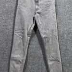 ZARA Jeans Womens 6 Gray Denim Medium Wash Cotton Mid Rise Skinny Leg Streetwear Photo 0