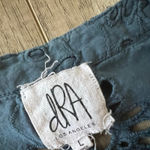 Anthropologie dRA Los Angeles Yara Eyelet Mini Dress L Cornflower Blue Cotton Size L Photo 4