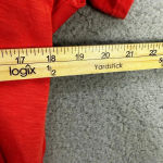 Anthropologie  Amadi Top Womens‎ Small Red Tessa T-Shirt High Low Gathered Boho Photo 4