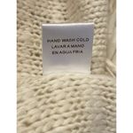 Ellison Sweater Cream Fringe Trim Women’s Large L/S Boutique Boho Knit NWT Photo 9