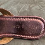 Jack Rogers  Metallic Pink Sandals Classic Design Photo 1