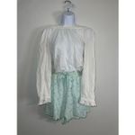 Cottagecore White Feminine Longsleeve Top PL Size undefined Photo 3