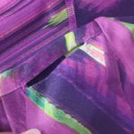 Xersion Purple and Green Activewear Top 1/4 Zip Dri Fit Size medium Womens Photo 2