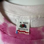 Vintage 90s Ducks Unlimited Macon Ladies T Shirt Pink White XL Extra Large Photo 3