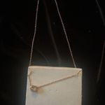 Swavorski Swarovski elements zirconia and gold  chain with box Photo 2