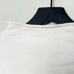 Madewell Sweatshirt Long-Sleeve Funnel-Neck Parchment Relaxed Size XS Photo 9