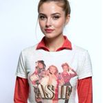 Forever 21 CLUELESS AS IF Women’s White T Shirt Short Sleeve Graphic Size S/M Top 90s Style Photo 0