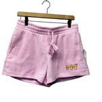 Cozy Holiday Fleece 2 Piece Short Sweatshirt Set Holiday Cats Large Pink Photo 2