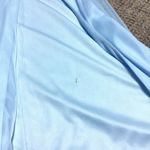 Azazie Deandra Sky Blue Chiffon Spaghetti Strap Cowl Neck Formal Dress Size 2 Photo 11